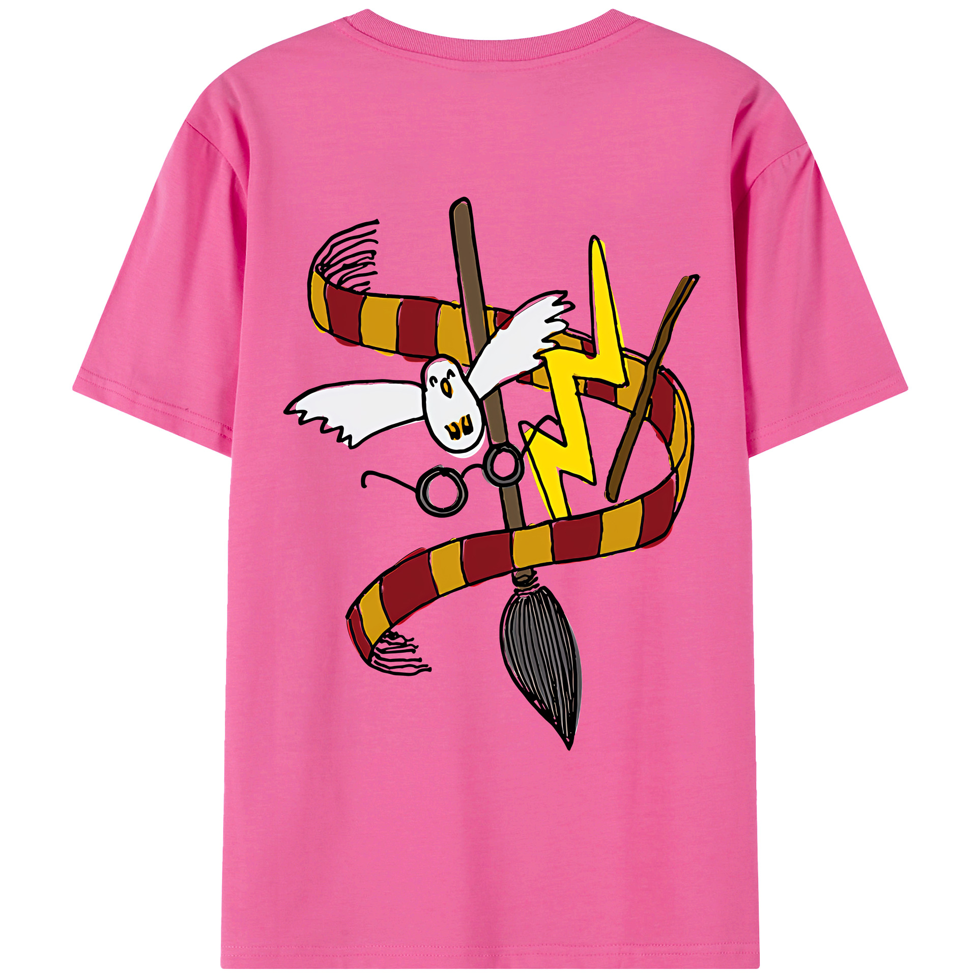 （画像用） Harry Potter ハリー・ポッターシリーズ レディース半袖Tシャツ(バックプリント)